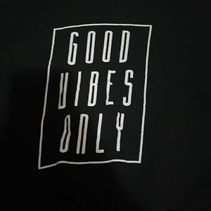 good vibes only crop